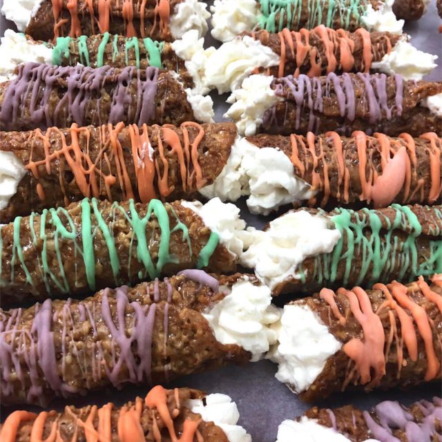 Cajun Cannoli Pastel