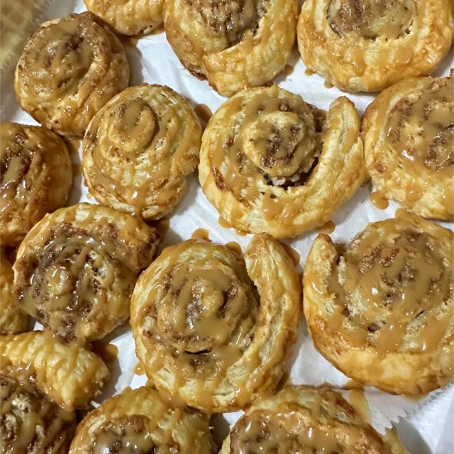 Caramel Pecan Danish