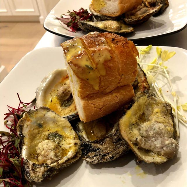 Charbroiled Oysters