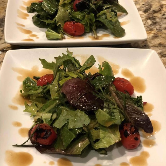 Charred Tomato Salad
