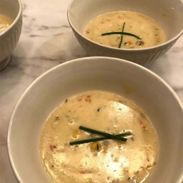 Corn & Crab Bisque