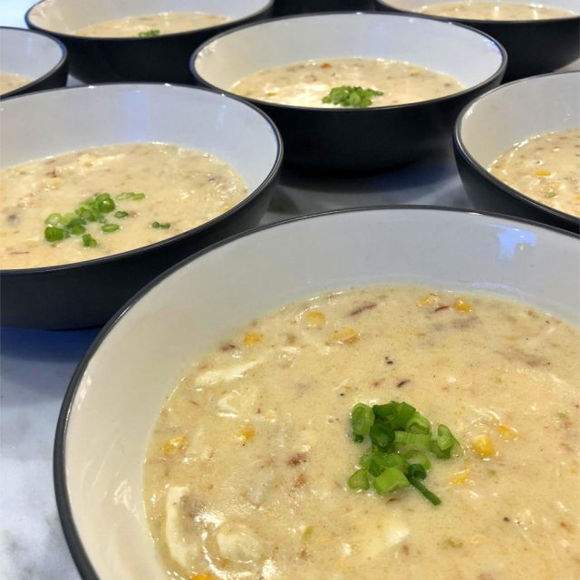 Corn & Crab Bisque