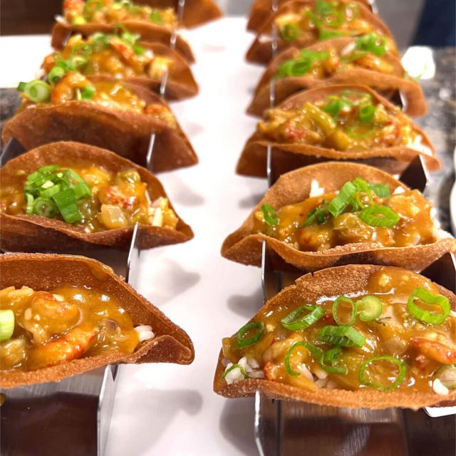 Crawfish Etouffee Tacos