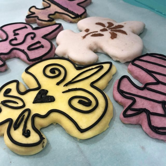 Fleur de lis Cookies