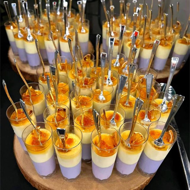 Hibiscus Orange Panna Cotta