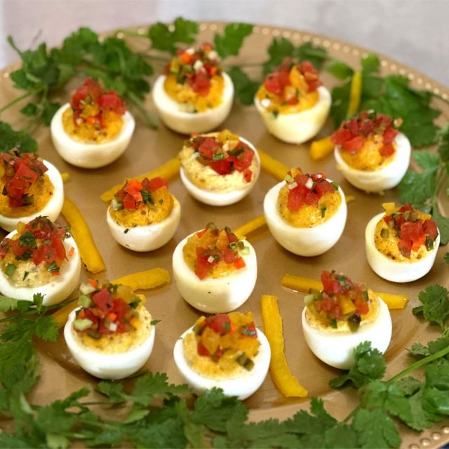 Pico Deviled Eggs