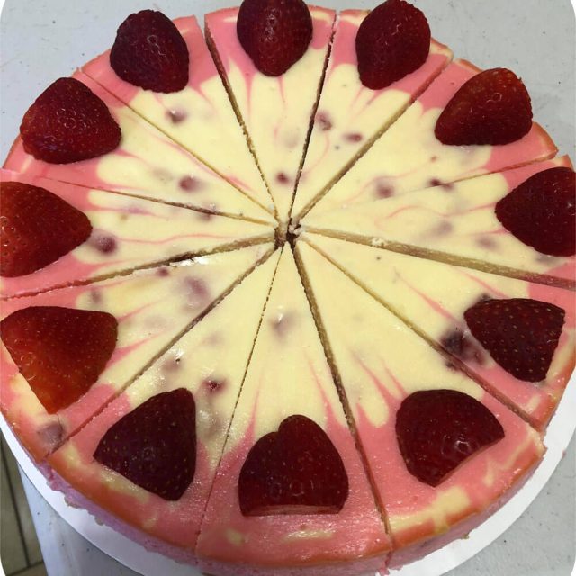 Strawberry Lemonade Cheesecake