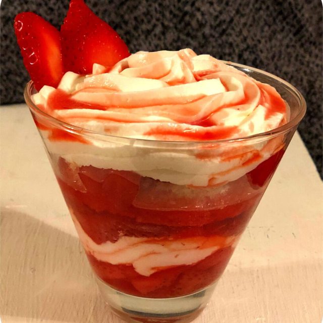 Strawberry Shotcake Parfait
