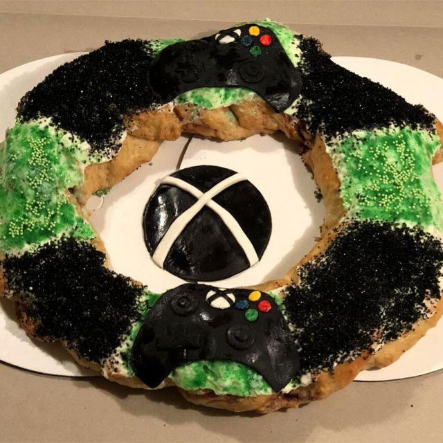 X Box King Cake